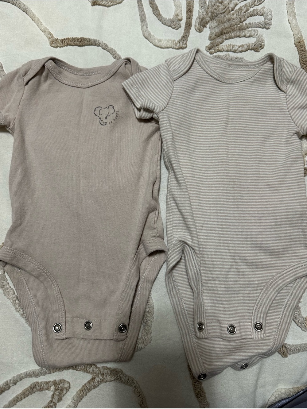 Carters Baby Bodysuits- Set of Two